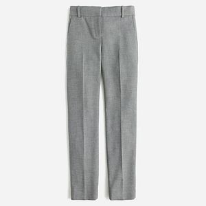 J. Crew Cameron slim crop pant in four-season stretch